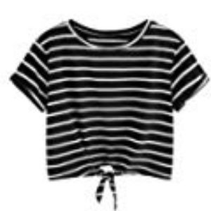 Womans large crop top